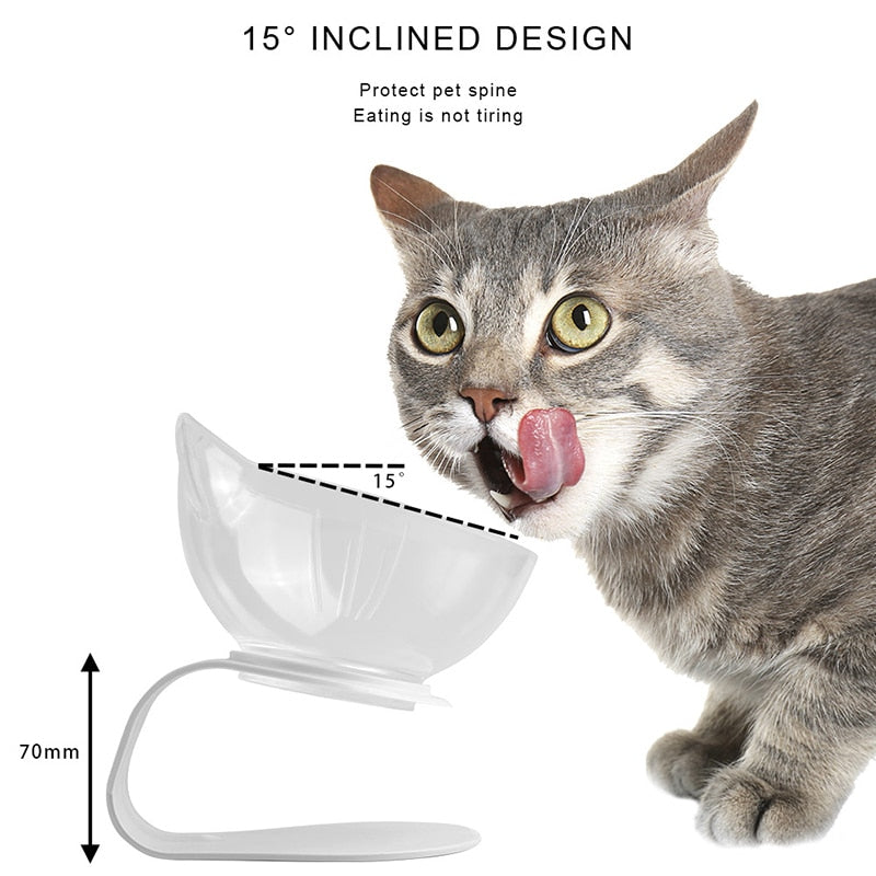 Pat and Pet Emporium | Pet Feeders | 2 Cat Bowls Raised Stand