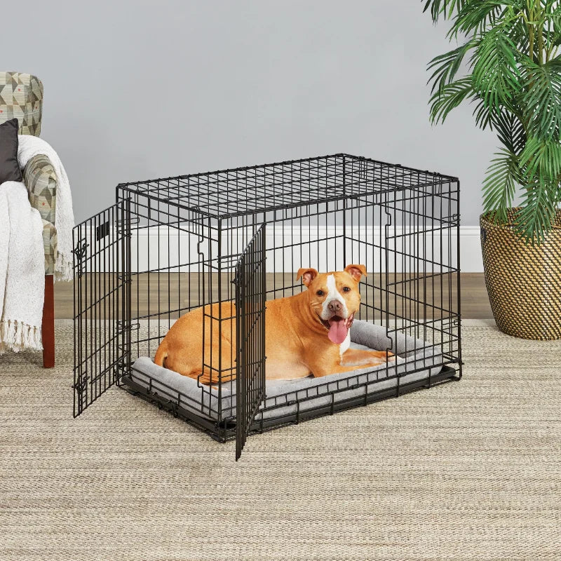 Pat and Pet Emporium | Pet Beds | Large Dog Crate 48" 5 Pcs