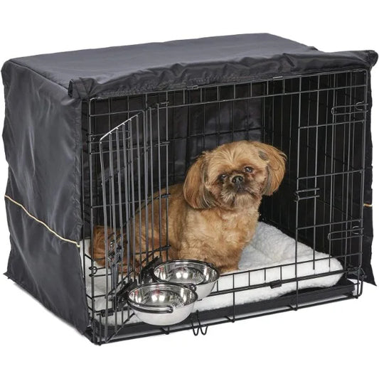 Pat and Pet Emporium | Pet Beds | Small Dog Crate 24" 5 Pieces