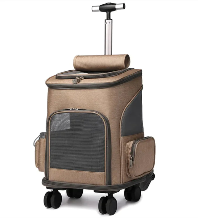 Pat and Pet Emporium | Pet Carriers | Portable Folding Trolley