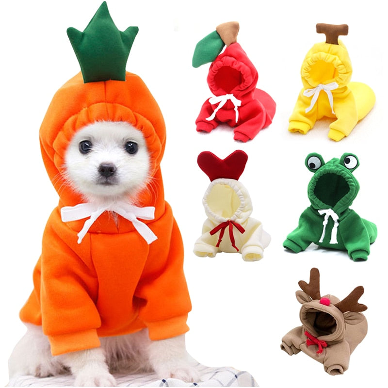 Pat and Pet Emporium | Pet Costumes | Novelty Winter Hoodies