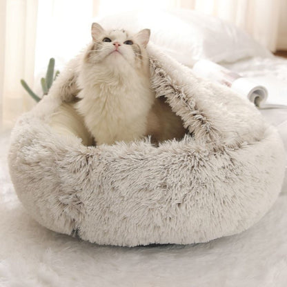 Pat and Pet Emporium | Pet Beds | Soft Plush 2-in-1 Pet Bed