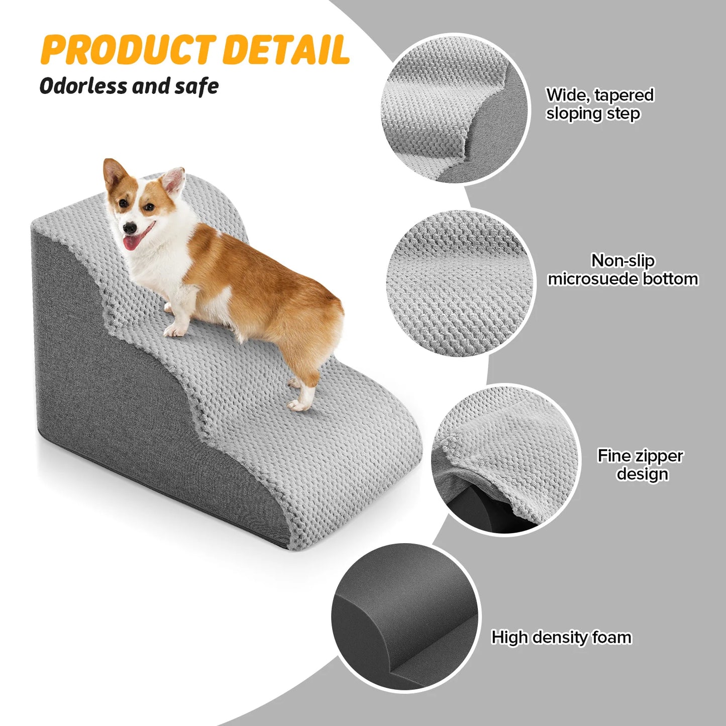 Pat and Pet Emporium | Pet Home Products | Pet Stairs 3 Steps