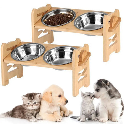 Pat and Pet Emporium | Pet Bowls | Ergonomic Pet Bowl Stand