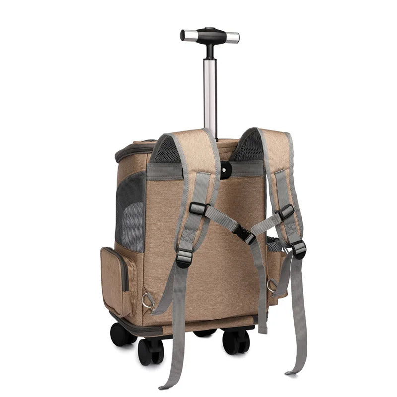 Pat and Pet Emporium | Pet Carriers | Portable Folding Trolley