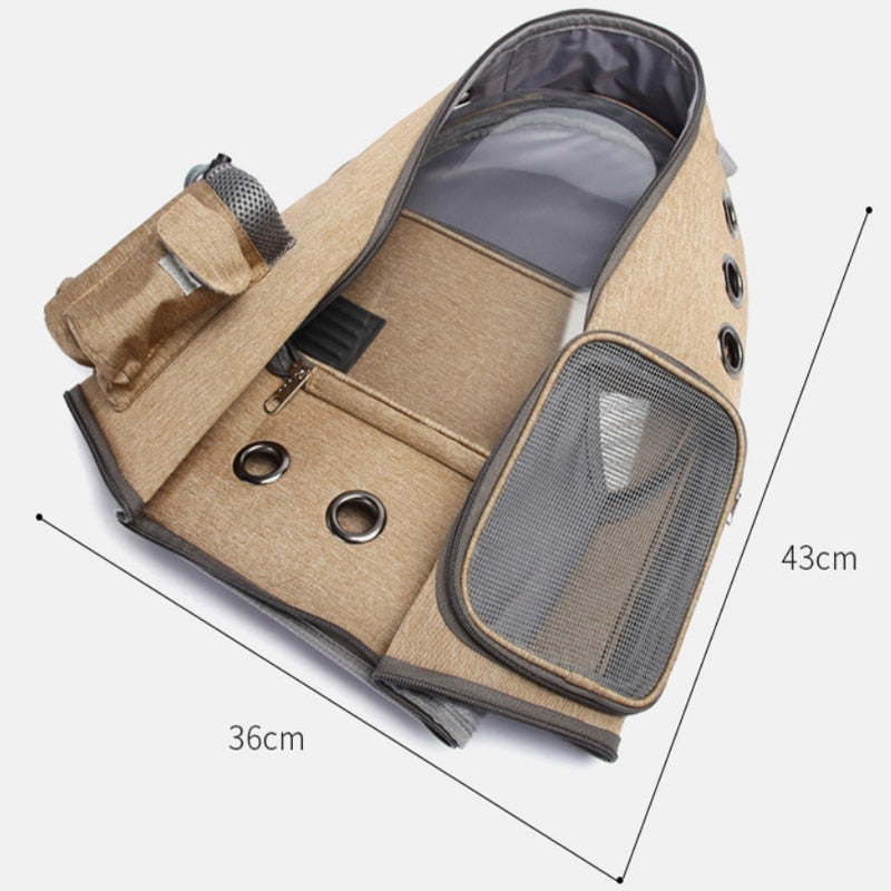 Pat and Pet Emporium | Pet Carriers | Backpack Space Capsule