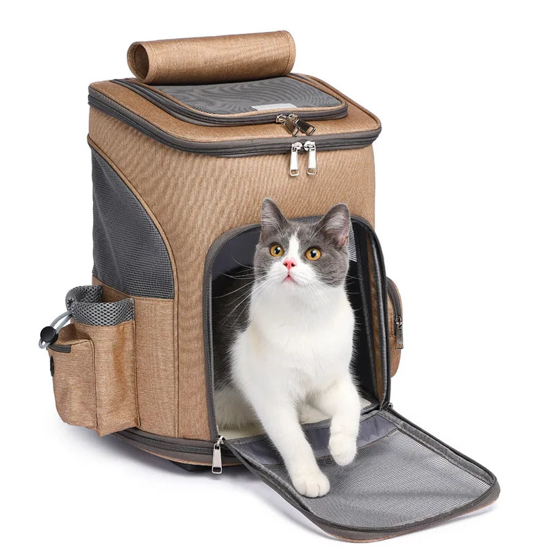 Pat and Pet Emporium | Pet Carriers | Portable Folding Trolley