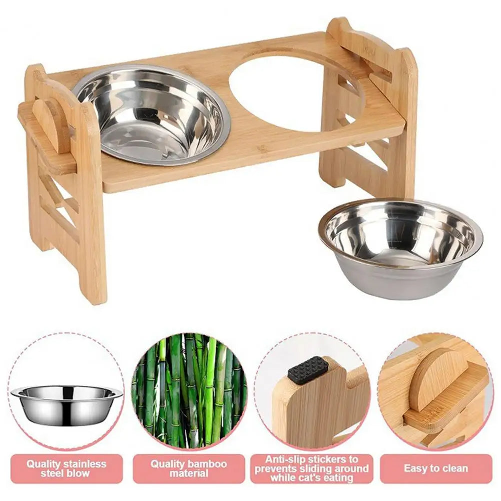 Pat and Pet Emporium | Pet Bowls | Ergonomic Pet Bowl Stand