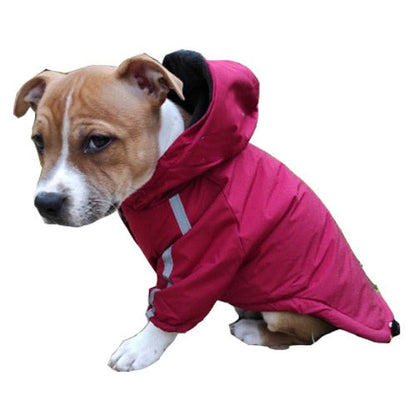 Pat and Pet Emporium | Pet Clothing | Reflective Rain Hoodie