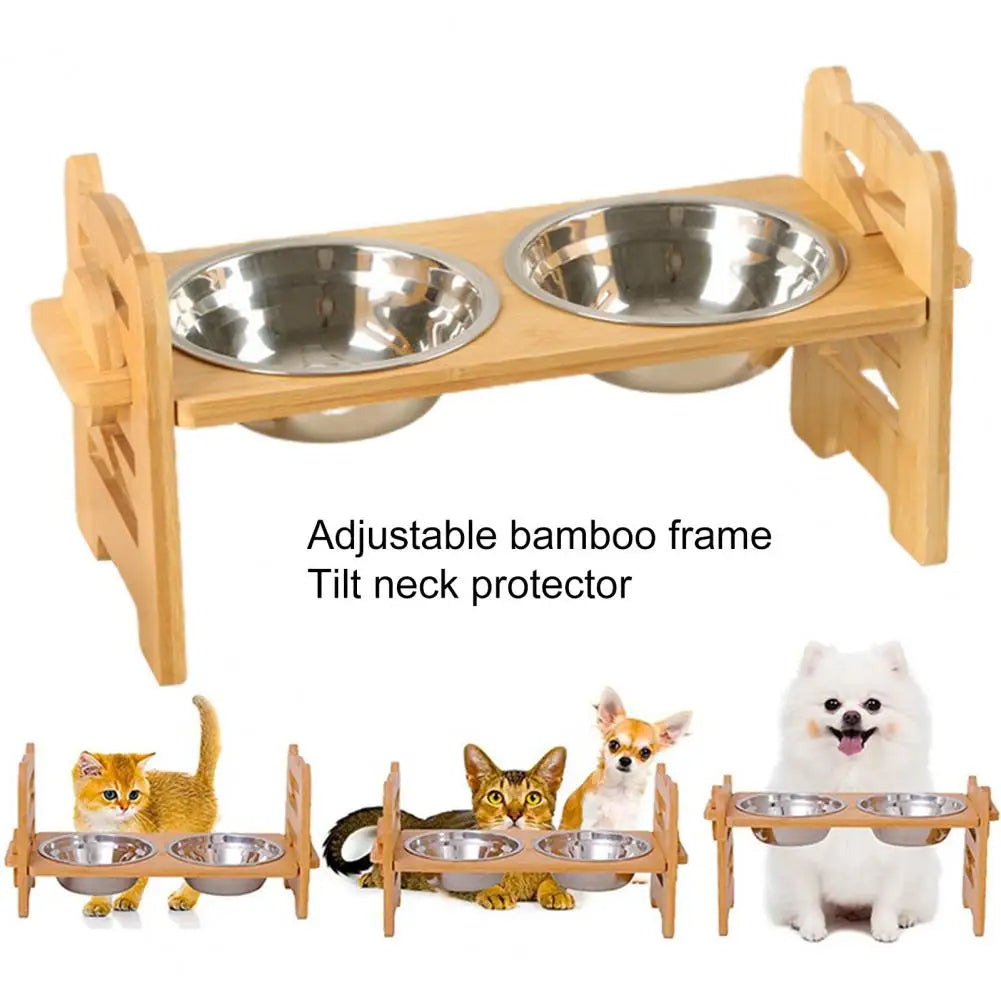 Pat and Pet Emporium | Pet Bowls | Ergonomic Pet Bowl Stand