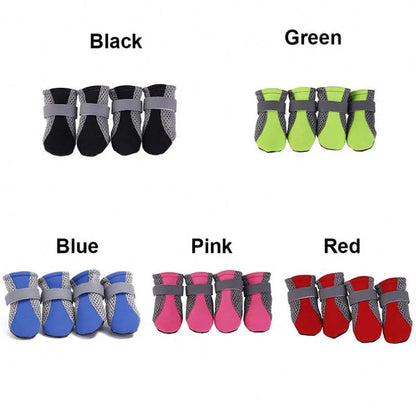 Pat and Pet Emporium | Pet Shoes | 4 Pcs Paw Protector Dog Shoes