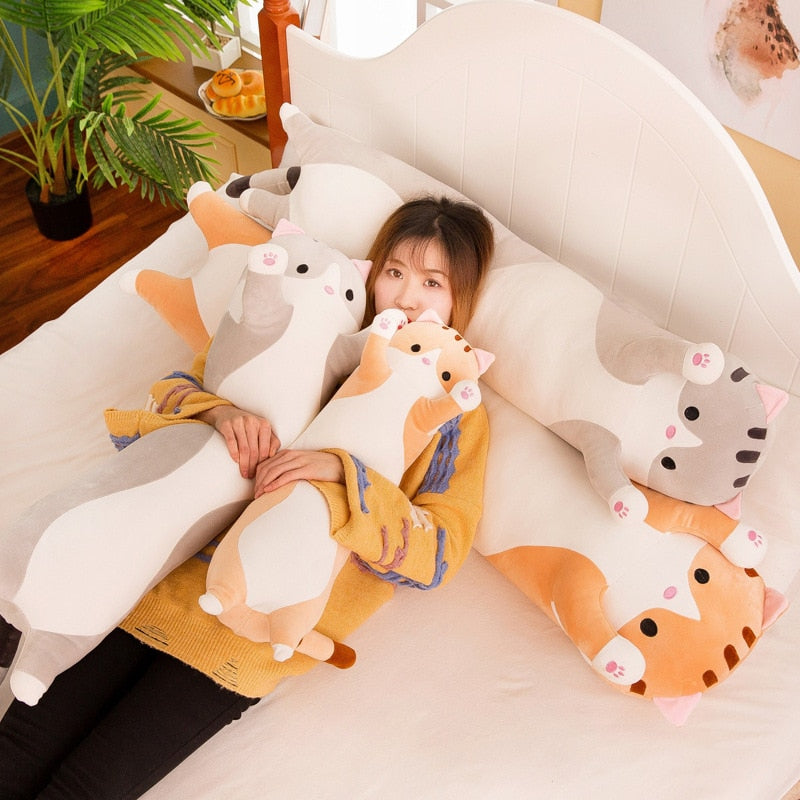 Pat and Pet Emporium | Home Products | Kids Long Cat Pillow