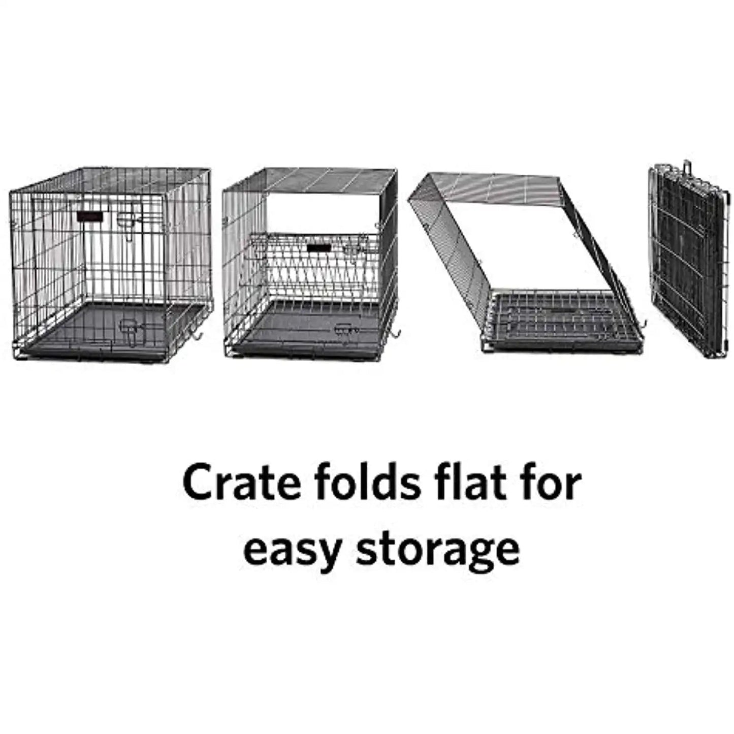 Pat and Pet Emporium | Pet Beds | Large Dog Crate 48" 5 Pcs