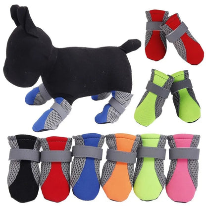 Pat and Pet Emporium | Pet Shoes | 4 Pcs Paw Protector Dog Shoes