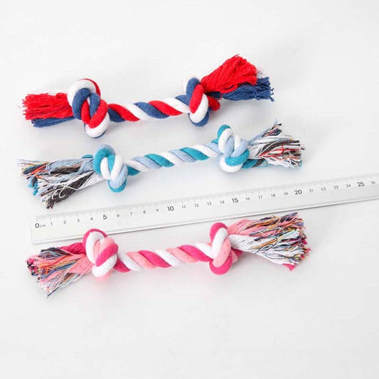 Pat and Pet Emporium | Pet Chew Toys | Cotton Rope Knot Toy