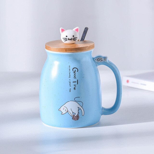 Pat and Pet Emporium | Home Products | Ceramic Cat Mug 4Pcs