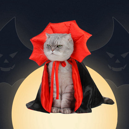 Pat and Pet Emporium | Pet Costumes | Vampire Cloak Costume