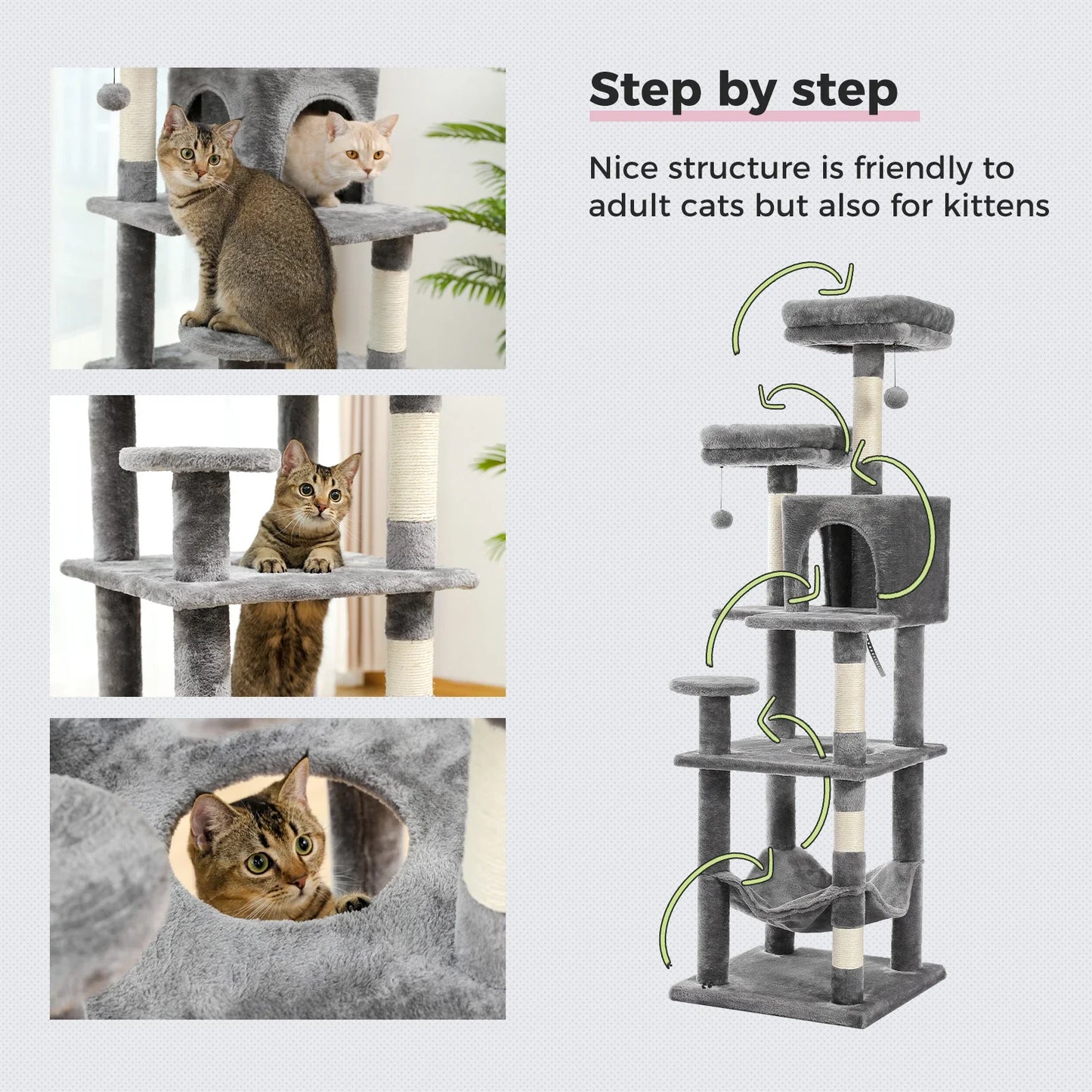 Pat and Pet Emporium | Cat Scratchers | Multi Level Cat Towers