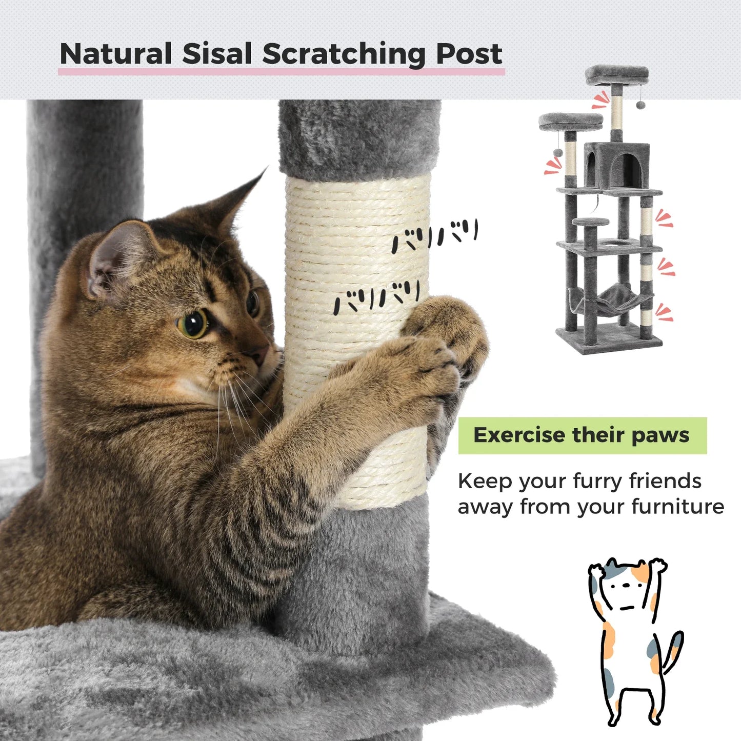 Pat and Pet Emporium | Cat Scratchers | Multi Level Cat Towers