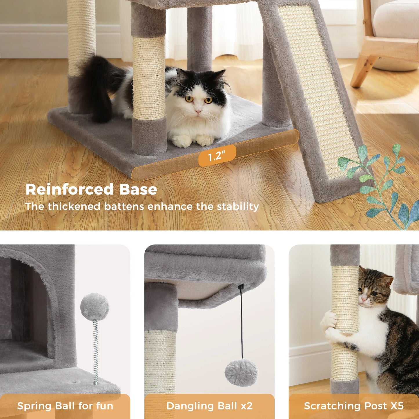 Pat and Pet Emporium | Cat Scratchers | Multi Level Cat Towers