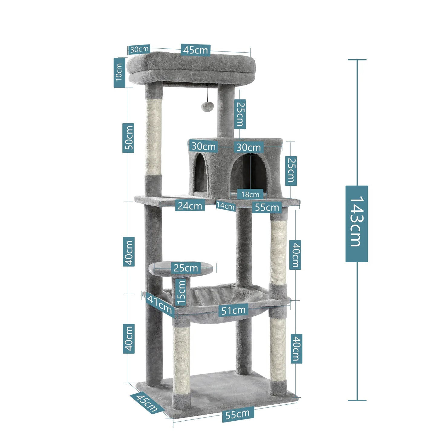 Pat and Pet Emporium | Cat Scratchers | Multi Level Cat Towers