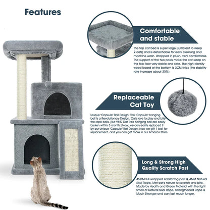 Pat and Pet Emporium | Cat Scratchers | Multi Level Cat Towers