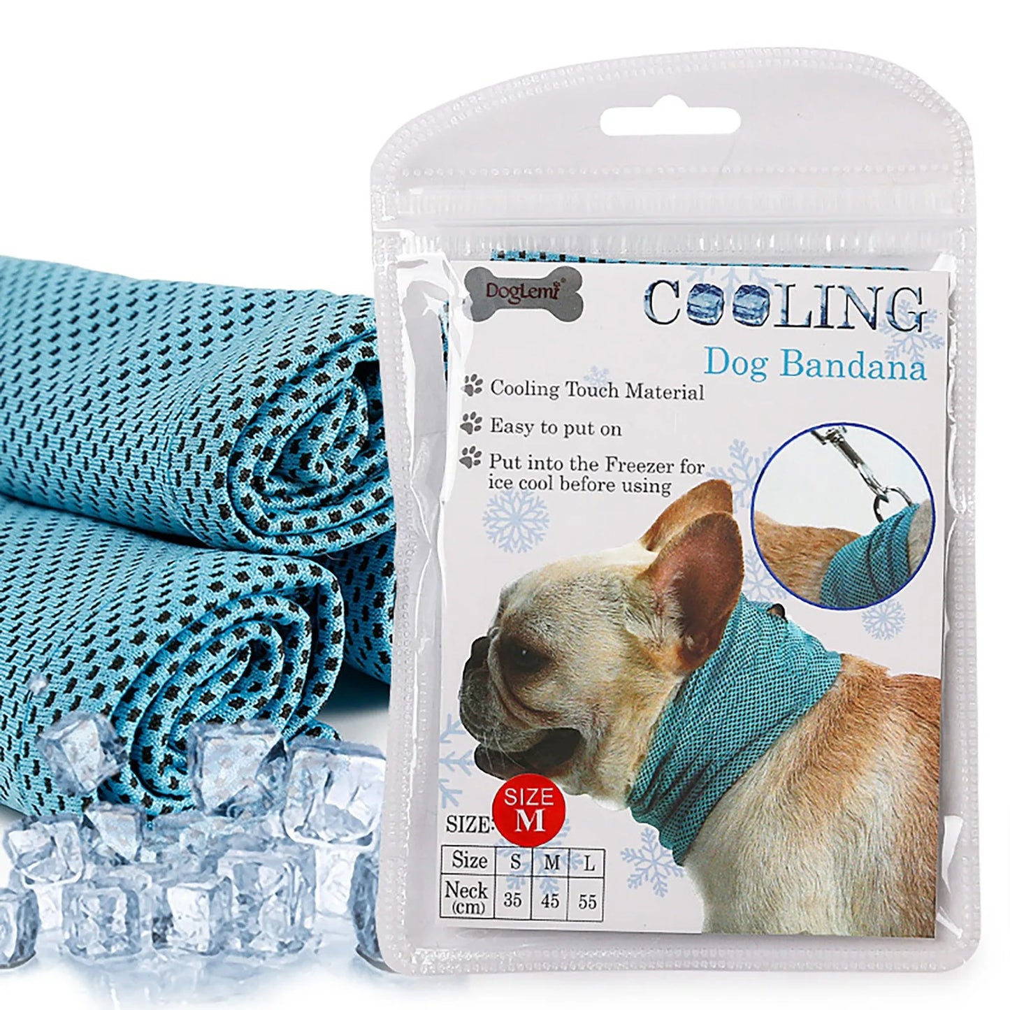 Pat and Pet Emporium | Pet Collars | Dog Instant Cooling Collar