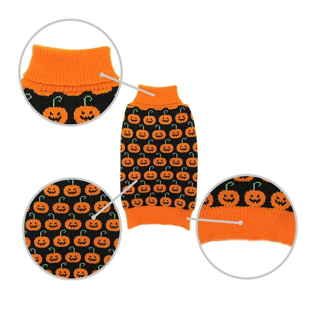 Pat and Pet Emporium | Pet Costumes | Cat Dog Halloween Sweater