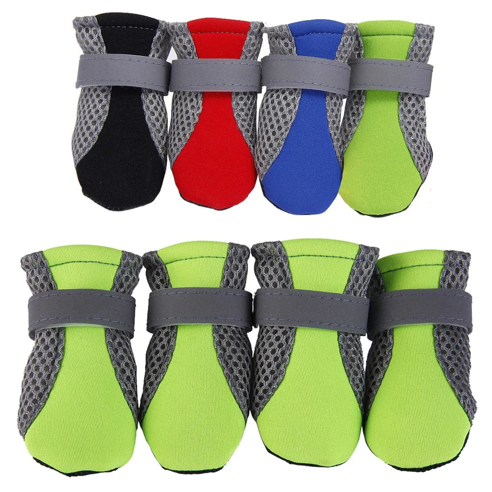 Pat and Pet Emporium | Pet Shoes | 4 Pcs Paw Protector Dog Shoes