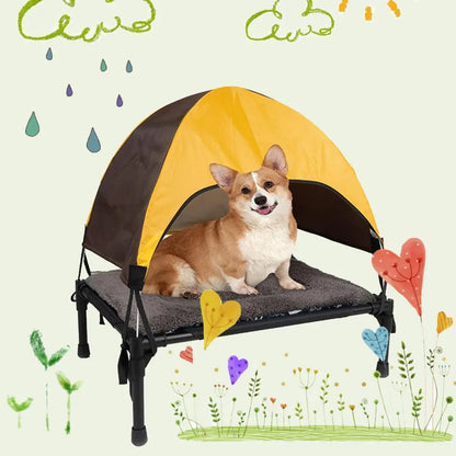 Pat and Pet Emporium | Pet Beds | Outdoor Elevated Dog Bed
