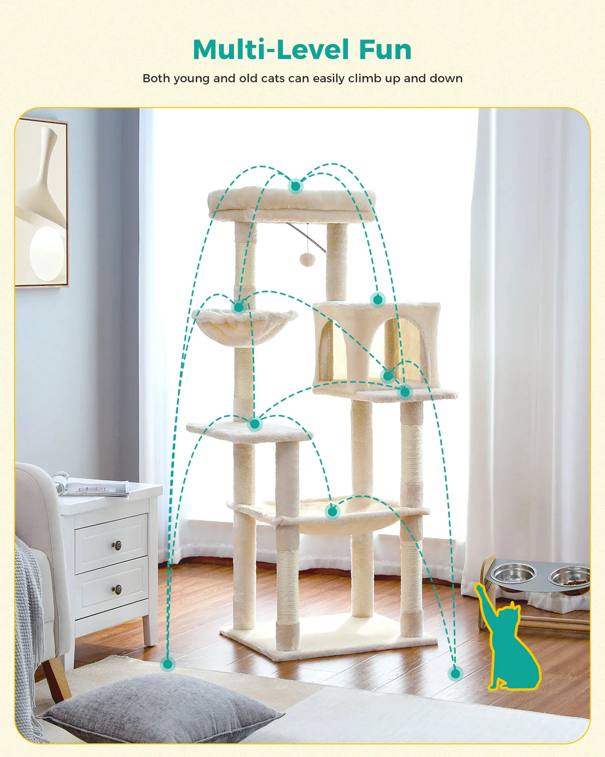 Pat and Pet Emporium | Cat Scratchers | Multi Level Cat Towers