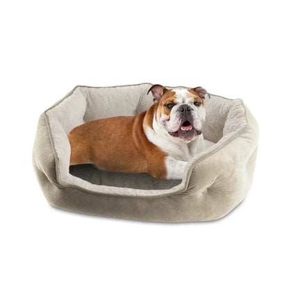 Pat and Pet Emporium | Pet Beds | Premium Cozy Oval Dog Bed
