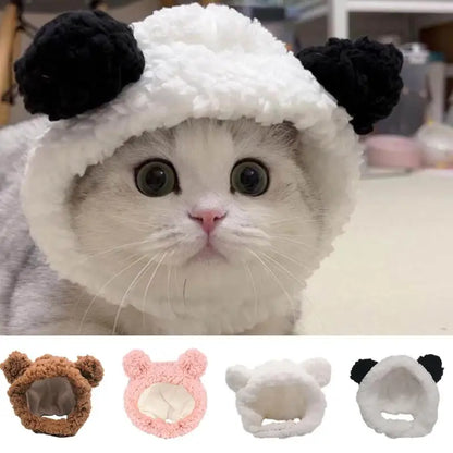 Pat and Pet Emporium | Pet Costumes | Cute Fleece Bear Cat Costume