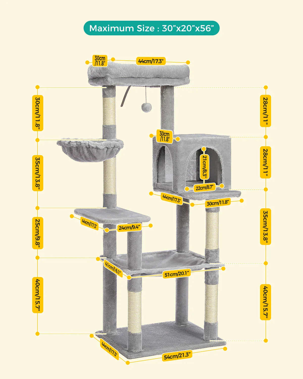 Pat and Pet Emporium | Cat Scratchers | Multi Level Cat Towers