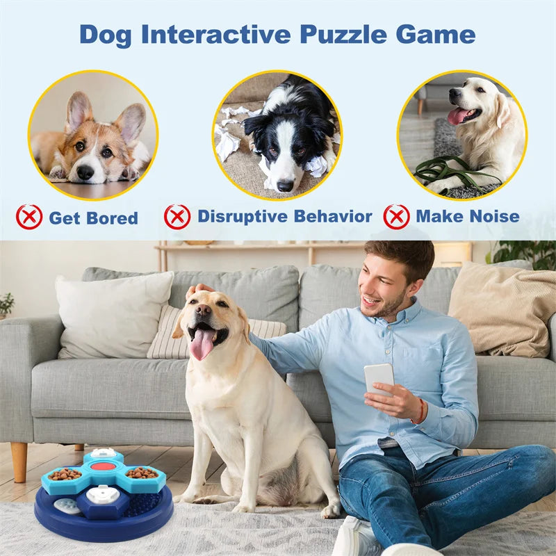 Pat and Pet Emporium | Pet Toys | Dog IQ Puzzle Slow Feeder