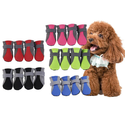 Pat and Pet Emporium | Pet Shoes | 4 Pcs Paw Protector Dog Shoes