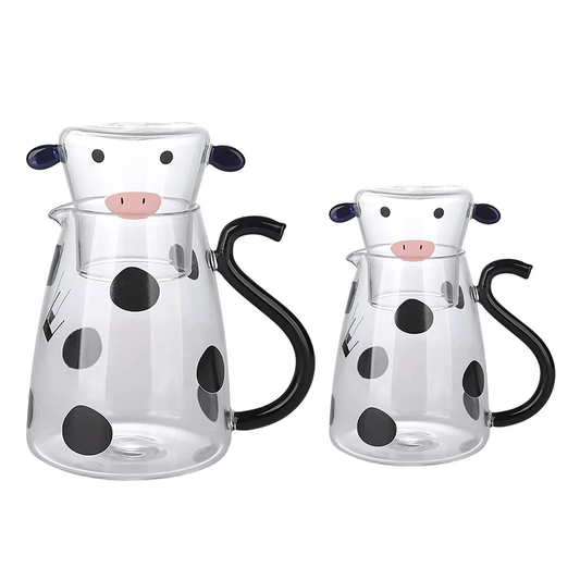 Pat and Pet Emporium | Home Products | Cute Cow Glass Jugs