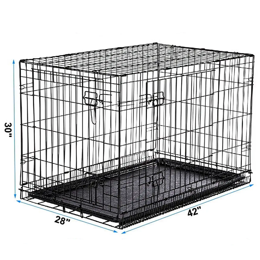 Pat and Pet Emporium | Pet Beds | Medium Dog Crate 42" 5 Pcs