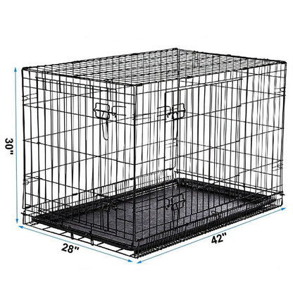 Pat and Pet Emporium | Pet Beds | Medium Dog Crate 42" 5 Pcs