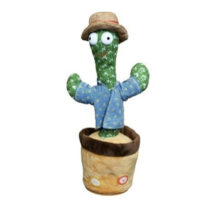 Pat and Pet Emporium | Pet Toys | Funny Talk-Back Dancing Cactus