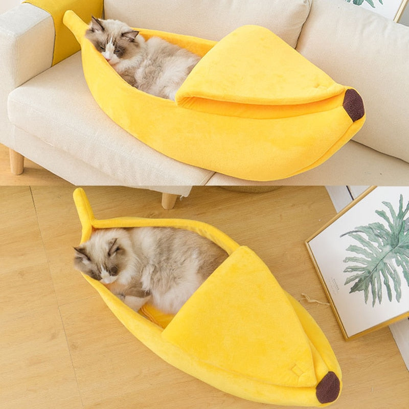 Pat and Pet Emporium | Pet Beds | Banana Cat Bed