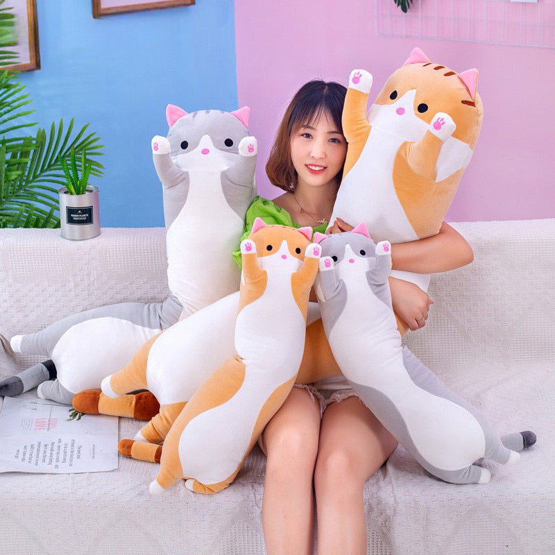 Pat and Pet Emporium | Home Products | Kids Long Cat Pillow