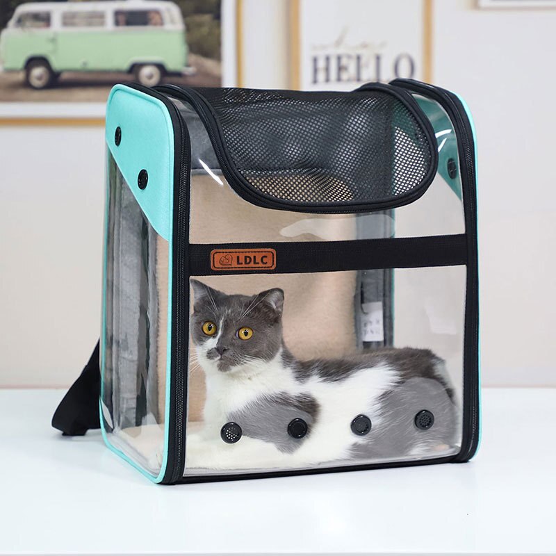 Pat and Pet Emporium | Pet Carriers | Pet Clear Carry Backpack