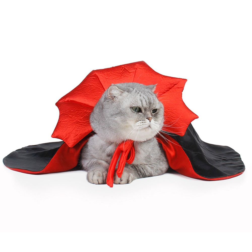 Pat and Pet Emporium | Pet Costumes | Vampire Cloak Costume