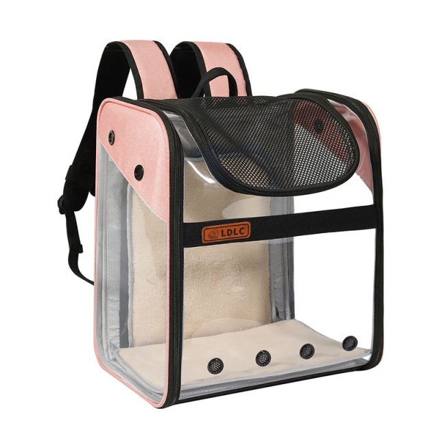 Pat and Pet Emporium | Pet Carriers | Pet Clear Carry Backpack