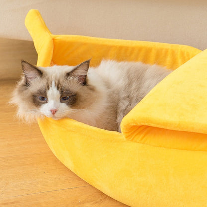 Pat and Pet Emporium | Pet Beds | Banana Cat Bed