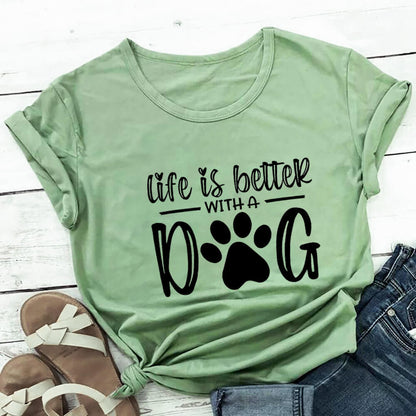 Pat and Pet Emporium | Shirts | Life Is Better With A Dog Shirt