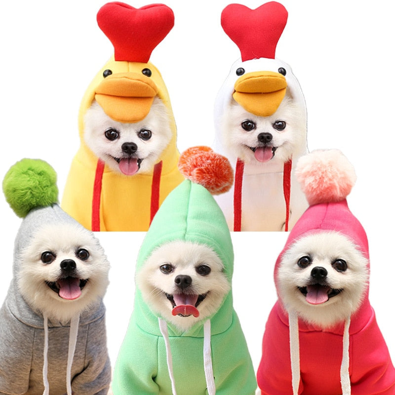 Pat and Pet Emporium | Pet Costumes | Novelty Winter Hoodies
