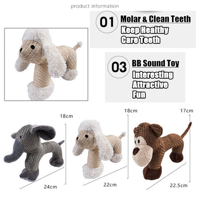 Pat and Pet Emporium | Pet Toys | Bite Resist Squeaky Pet Toy