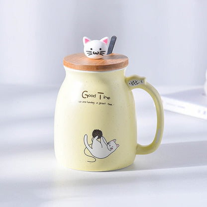 Pat and Pet Emporium | Home Products | Ceramic Cat Mug 4Pcs